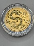 1/10 lunar 3 dragon 2024 3,11 gram goud - gouden munt, Ophalen of Verzenden