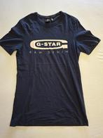 Donkerblauw/marineblauw G-star Raw t-shirt, maat XS, G-Star Raw, Blauw, Ophalen of Verzenden, Zo goed als nieuw