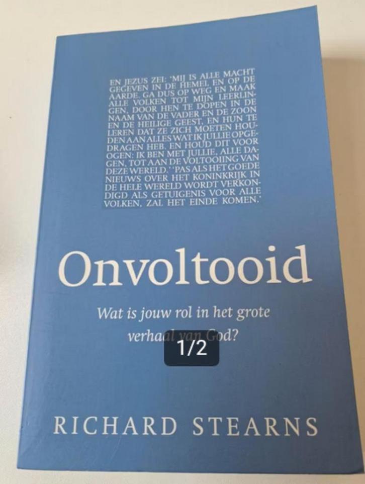Richard Stearns - Onvoltooid, Boeken, Godsdienst en Theologie, Zo goed als nieuw, Ophalen of Verzenden