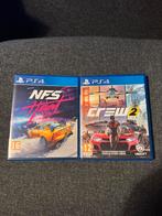 2x race games playstation 4, Spelcomputers en Games, Games | Sony PlayStation 4, Ophalen of Verzenden, Zo goed als nieuw, Racen en Vliegen
