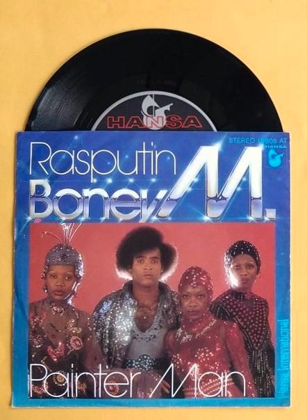 Top2000#1893 Boney M - Rasputin, Cd's en Dvd's, Vinyl Singles, Zo goed als nieuw, Single, Overige genres, 7 inch, Verzenden