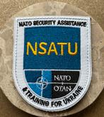 NATO training for Ukraine patch (velcro), Ophalen of Verzenden, Nederland, Embleem of Badge