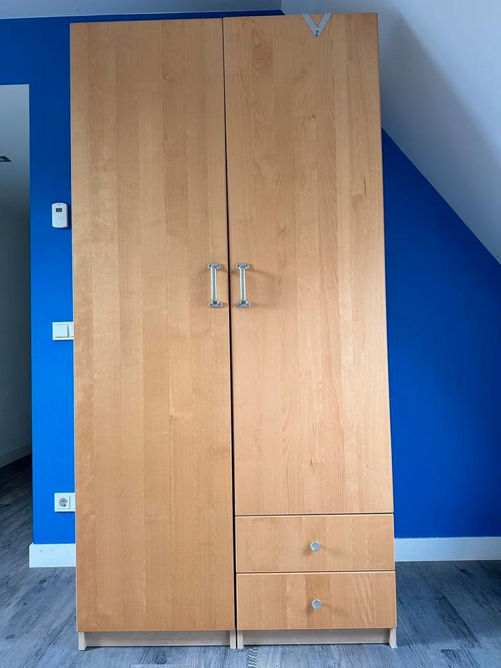 2 smalle opbergkasten, 50 x 201 cm, Huis en Inrichting, Kasten | Kledingkasten, Gebruikt, 200 cm of meer, 50 tot 100 cm, 25 tot 50 cm