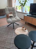 Draai Fauteuil Isola - Naturel, Ophalen, Zo goed als nieuw, Stof