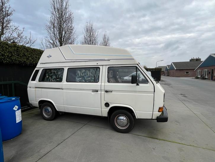 Volkswagen T3 Camper - 1989 - Lage Kilometerstand!, Caravans en Kamperen, Campers, Particulier, tot en met 4, Buscamper of Camperbus