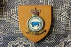 schildje Vliegbasis  marham  royal air force, Verzamelen, Luchtvaart en Vliegtuigspotten, Ophalen of Verzenden, Gebruikt, Patch, Badge of Embleem