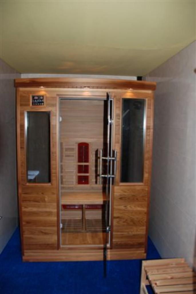 Luxe Infrarood Sauna, Sport en Fitness, Sauna, Gebruikt, Complete sauna, Infrarood, Ophalen