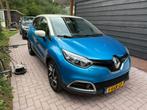 Renault Captur 1.2 TCE 120 EDC 2013 Blauw Automaat, Auto's, Stof, 625 kg, 4 cilinders, Blauw