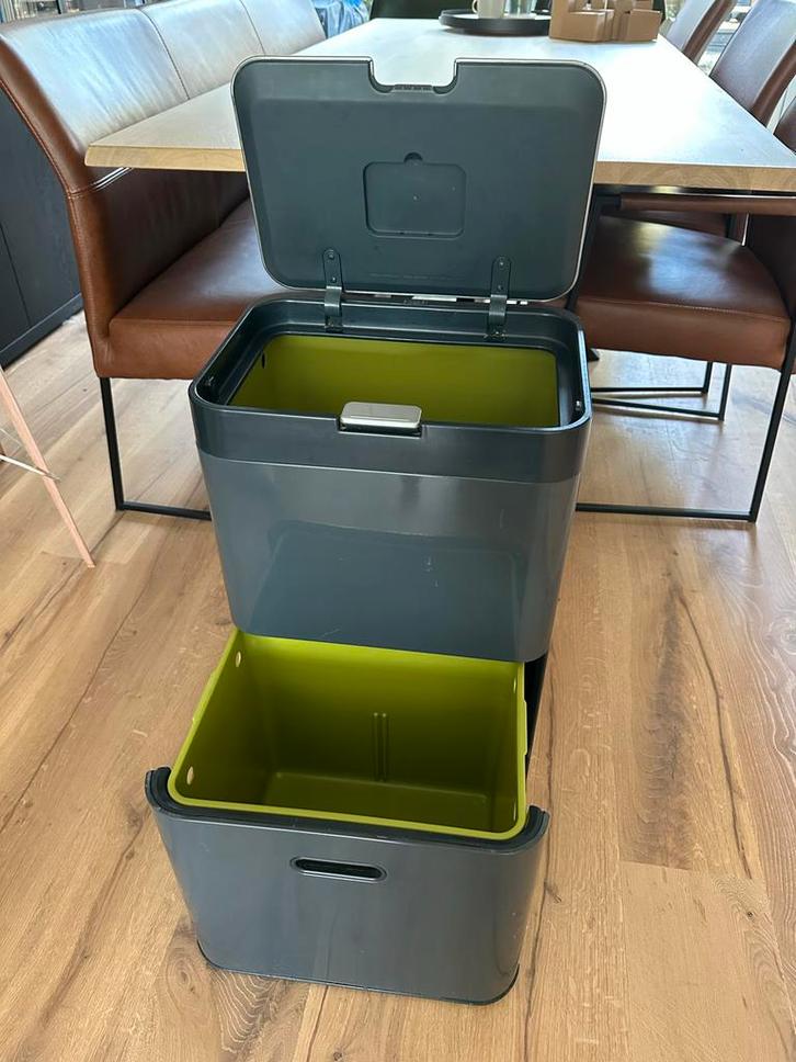 Joseph Joseph Totem Afvalbak, Huis en Inrichting, Woonaccessoires | Prullenbakken, Gebruikt, Kunststof, 75 cm of meer, 40 liter of meer