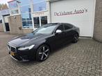 Volvo S90 T8 TWIN ENGINE R- Design leder pano acc camera, Auto's, Volvo, Automaat, Gebruikt, 4 cilinders, Zwart