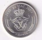 Denemarken 5 Kroner 1935 - 1960  Prachtig, Verzenden, Overige landen, Losse munt, Zilver