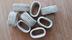 Servetringen 8 stuks, Ophalen of Verzenden, Nieuw, Beige, Overige typen