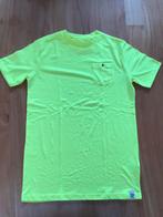 Neongeel T-shirt maat 170-176, Jongen of Meisje, Ophalen of Verzenden, Zo goed als nieuw, Shirt of Longsleeve