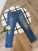 Heel goed blauw Denham Monroe jeans W27 L28 S 36 Girlfriend, Denham, Blauw, Ophalen of Verzenden, Zo goed als nieuw