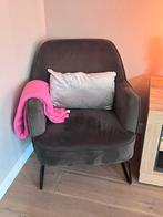 2x Fauteuil Oakland Velvet Grijs, Ophalen, Minder dan 75 cm, Zo goed als nieuw, 50 tot 75 cm