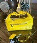 Nunoo Bag mooie gele leren handtas/schoudertasje NIEUW, Ophalen of Verzenden, Nieuw, Geel
