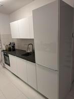 Moderne parallelle keuken – hoogglans wit, Ophalen, Zo goed als nieuw, Wit