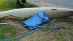 surfplank met zeil compleet, Watersport en Boten, Ophalen, 250 tot 300 cm, Met draagtas, Zeil