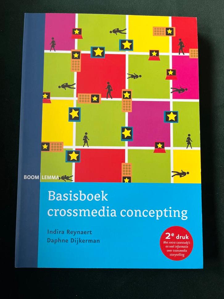 Basisboek Crossmedia Concepting - Nieuwstaat!, Boeken, Studieboeken en Cursussen, Nieuw, HBO, Alpha, Ophalen of Verzenden