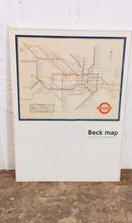 Vintage poster van 1933 Harry Beck London underground kaart, Antiek en Kunst, Ophalen