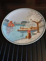 Visser in winter wandbord van Villeroy en Boch, Antiek en Kunst, Ophalen of Verzenden