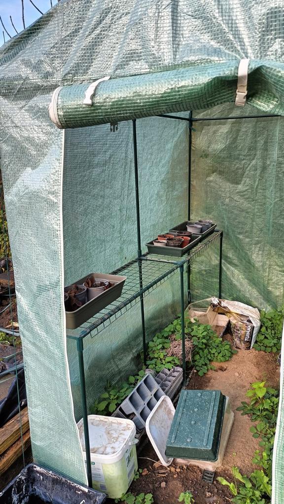 Kweekkast Kunststof - Ideaal voor Tuinieren!, Tuin en Terras, Kassen, Gebruikt, Kweekkas, Plastic, Folie, Ophalen of Verzenden