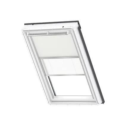 Velux Duo verduisterend dakraam rolgordijn met plissé SK06, Huis en Inrichting, Stoffering | Gordijnen en Lamellen, Zo goed als nieuw