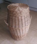 rieten wasmand, Huis en Inrichting, Woonaccessoires | Schalen en Manden, Ophalen, Gebruikt, Mand, Rond