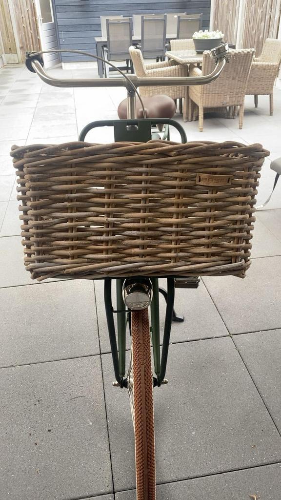 Cortina U4 Transportfiets - Groen, Fietsen en Brommers, Fietsen | Dames | Damesfietsen, Zo goed als nieuw, (Extra) lage instap