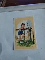 JONGEN. KLETST MET VOGELTJE / J. LAGARDE, Ophalen of Verzenden, Voor 1920, Kinderen