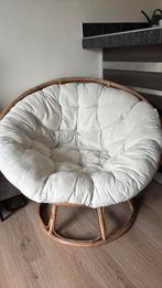 Rotan ronde stoel, Huis en Inrichting, Fauteuils, Ophalen, Zo goed als nieuw