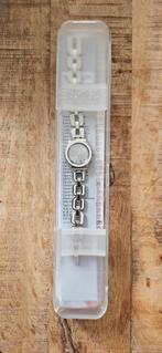 Swatch horloge nieuw in doosje, Ophalen of Verzenden, Zo goed als nieuw, Staal, Overige merken