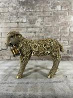 Tafellamp goud schaap met bloemmotief, Ophalen, Huize-Hendriks, Nieuw, Modern, landelijk, design