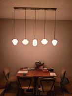 Prachtige hanglamp met 5 glazen bollen, Ophalen, Zo goed als nieuw, Glas, 75 cm of meer