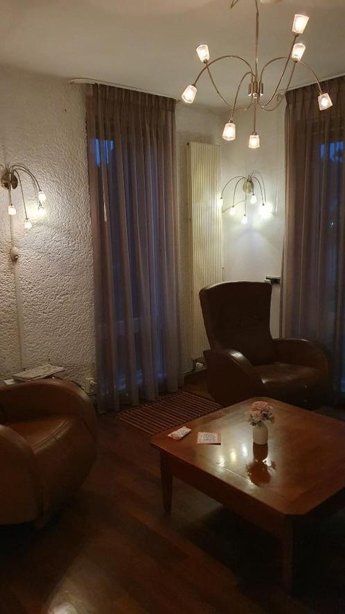 Ikea Krysbo Hanglamp en 2 wandlampen, Huis en Inrichting, Lampen | Hanglampen, Zo goed als nieuw, 50 tot 75 cm, Glas, Metaal, Ophalen
