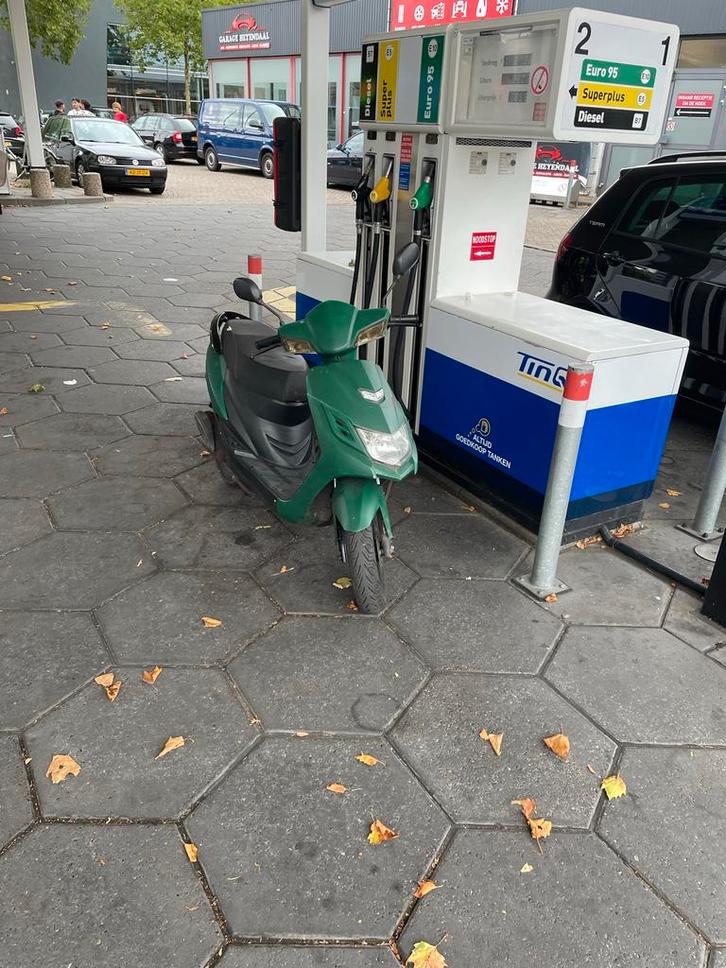 Turbho CD50 gy6 brommer, Fietsen en Brommers, Brommers | Schadebrommers, Overige merken, Maximaal 45 km/u, Ophalen