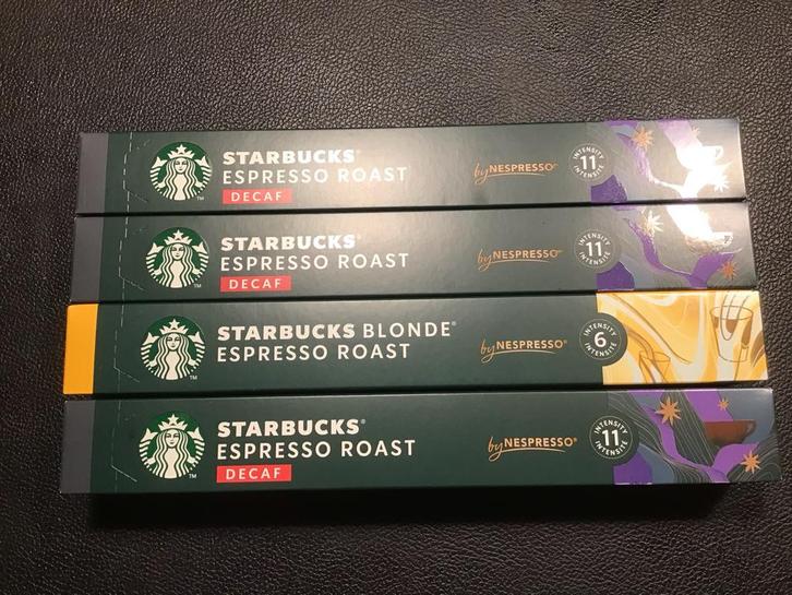 Starbucks Espresso Roast - Nespresso Capsules, Witgoed en Apparatuur, Koffiezetapparaten, Nieuw, Koffiepads en cups, Koffiemachine