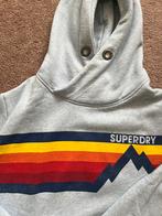 Zgan Superdry hoodie licht blauw maat xl, Blauw, Maat 56/58 (XL), Ophalen of Verzenden, Zo goed als nieuw