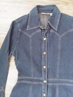 jurk jas denim jeans spijkerstof, Kleding | Dames, Jurken, Nieuw, Blauw, H&M, Onder de knie