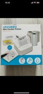 Fichero mini pocket printer, Computers en Software, Pocketprinters, Ophalen of Verzenden, Nieuw, Fichero