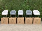 Schelp Eetkamerstoelen Nieuw div. Kleuren, Op=Op, Huis en Inrichting, Stoelen, Overige kleuren, ., Nieuw, Ophalen of Verzenden