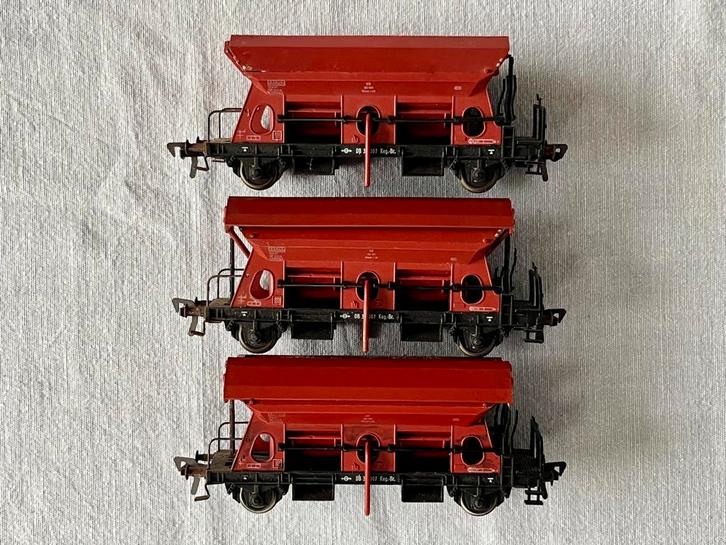 3x Fleischmann 5510 zijlossers, Hobby en Vrije tijd, Modeltreinen | H0, Gebruikt, Wagon, Gelijkstroom, Fleischmann, Ophalen of Verzenden