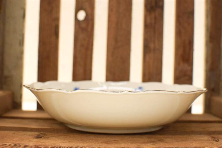 JGZ H H Handelsmerk porseleinen schaal 49819, Huis en Inrichting, Keuken | Servies, Gebruikt, Bord(en), Wedgwood, Aardewerk, Ophalen of Verzenden