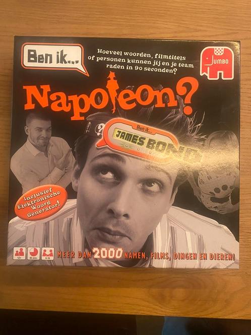 Ben ik … Napoleon ?, Hobby en Vrije tijd, Gezelschapsspellen | Overige, Zo goed als nieuw, Ophalen of Verzenden