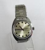 Vintage SLAVA mechanisch horloge met kalender, USSR 1970s., Sieraden, Tassen en Uiterlijk, Horloges | Heren, Ophalen of Verzenden
