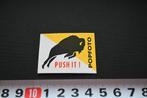 sticker popfoto PUSH IT! bizon, Ophalen, Zo goed als nieuw