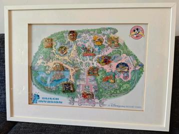 Stitch Invasion Disneyland Parijs pins, set van 13 ingelijst beschikbaar voor biedingen