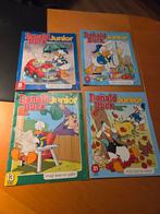 Donald Duck junior tijdschriften 4 stuks, Meerdere comics, Ophalen of Verzenden, Gelezen, Europa