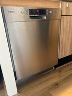Bosch Vaatwasser RVS Onderbouw - 2 jaar - Supersilence, Witgoed en Apparatuur, Vaatwasmachines, Gebruikt, Eco programma, Ophalen of Verzenden