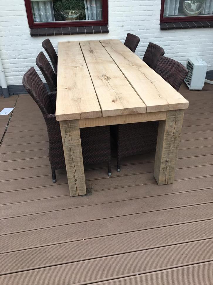 Tuintafels op maat gemaakt, Tuin en Terras, Tuintafels, Nieuw, Rechthoekig, Hout, Ophalen of Verzenden